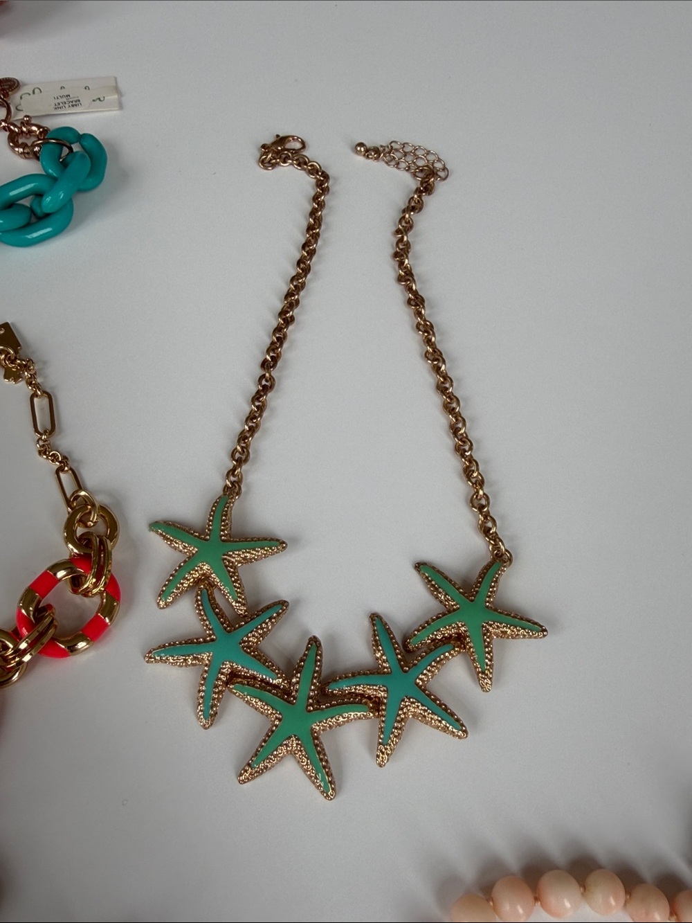 Summer Splendor Jewelry Lot Collection - Turquoise, Coral & Natural Tones - Picture 12 of 12